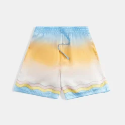 Discount Casablanca La Danse Silk Short Multicolour