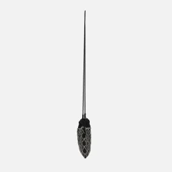Clearance Saint Laurent Le Monogramme Crystal Pouch Black