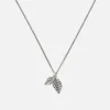 Online Emanuele Bicocchi Leaves Pendant Necklace Silver