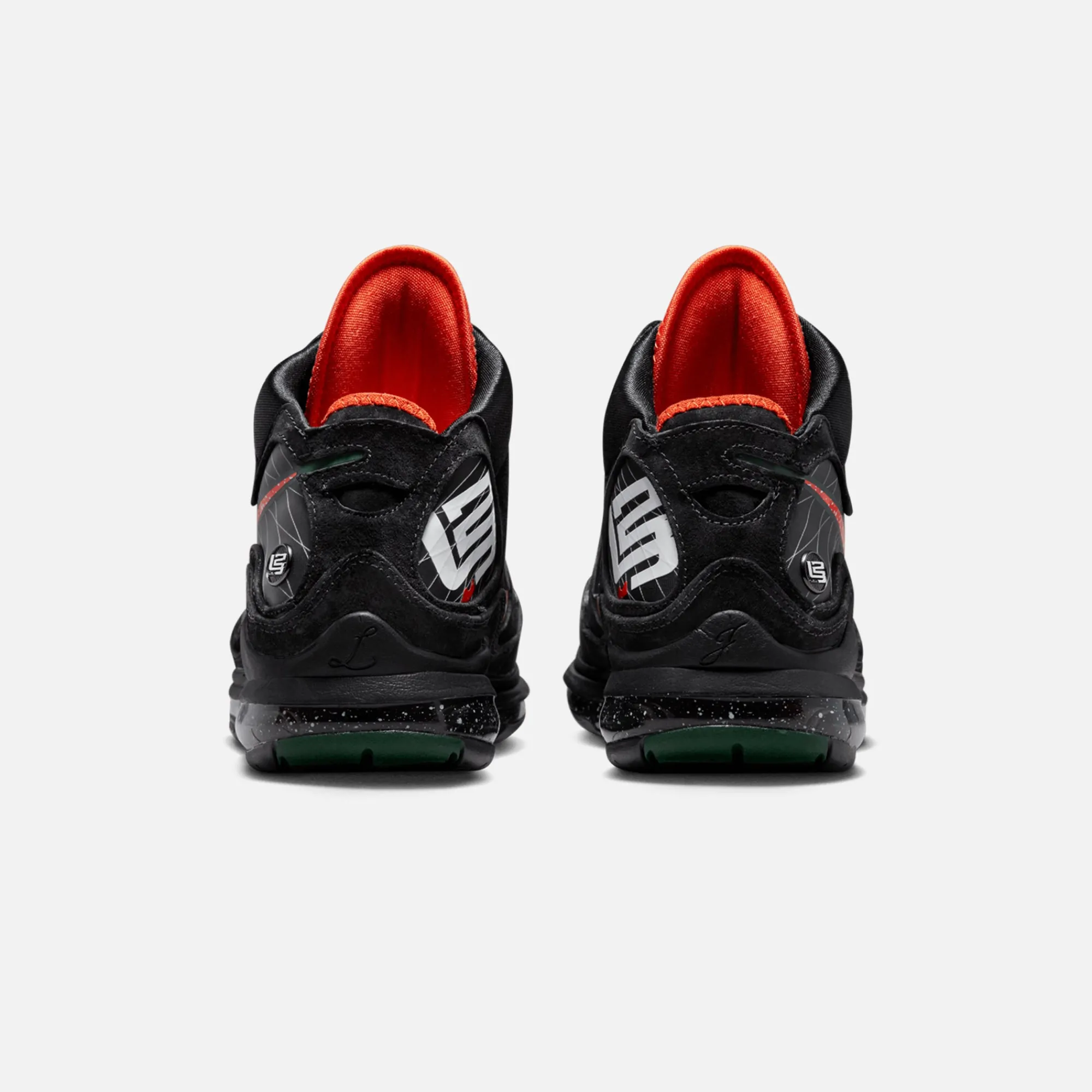 Sale Nike Lebron Vii Black / Team Orange / Gorge Green / White