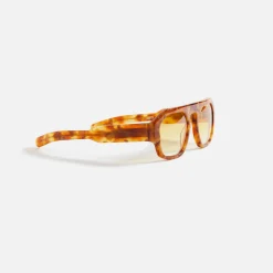 Cheap Flatlist Lefty Fancy Amber Tortoise Sunglasses Amber Gradient
