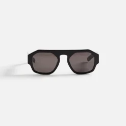 Discount Flatlist Lefty Sunglasses Solid Black / Solid Black Lens