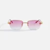 Sale Vintage Frames L'Enfant Terrible 24Kt Gold Grape Pop