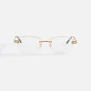 Clearance Vintage Frames L'Enfant Terrible Yellow Gold Clear