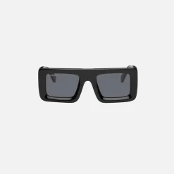 New Off-White Leonardo Sunglasses Black / Dark Grey