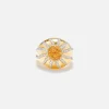 Clearance Yvonne Leon Les Soleils Sun Dome Ring In 18K Yellow Gold