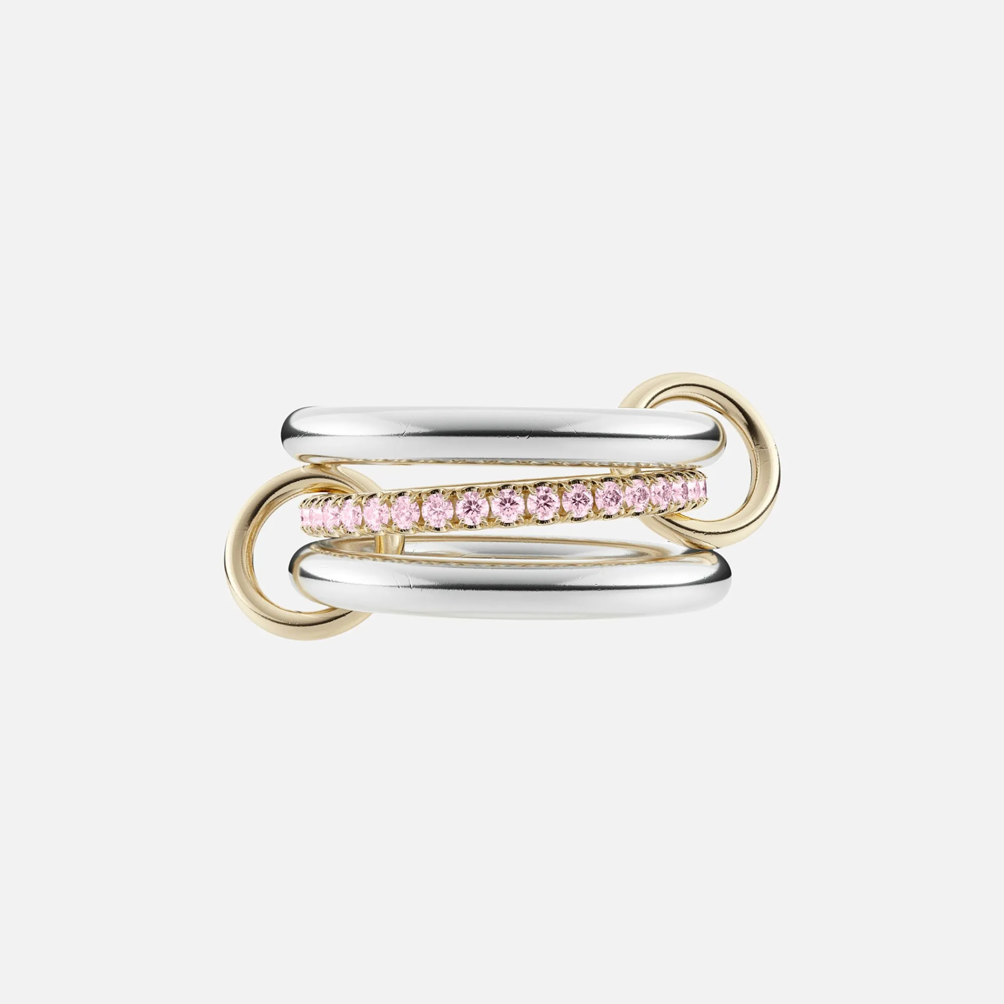 Hot Spinelli Kilcollin Libra Sg Pastel Petite Ring Silver / Gold