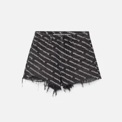 Online T by Alexander Wang Logo Bite Short Grey Aged