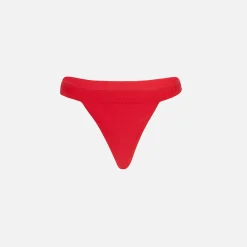 Discount Brandon Blackwood Logo Swim Thong Red