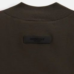 Cheap Essentials Long Sleeve Tee Off-Black