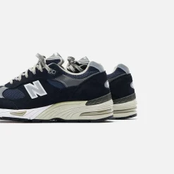 Online New Balance Made In Uk 991 Navy / White