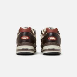 Outlet New Balance Made In Uk 991 Earth / French Roast / Feather Gray