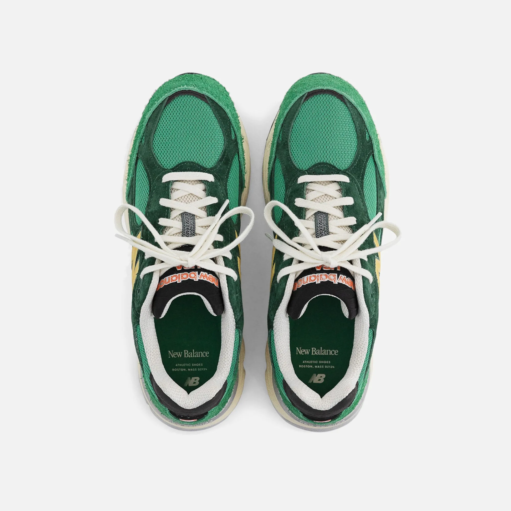 Flash Sale New Balance Made In Us 990 V3 Green / Gold