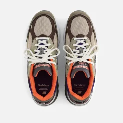Shop New Balance Made In Us 990 V3 Tan / Blue