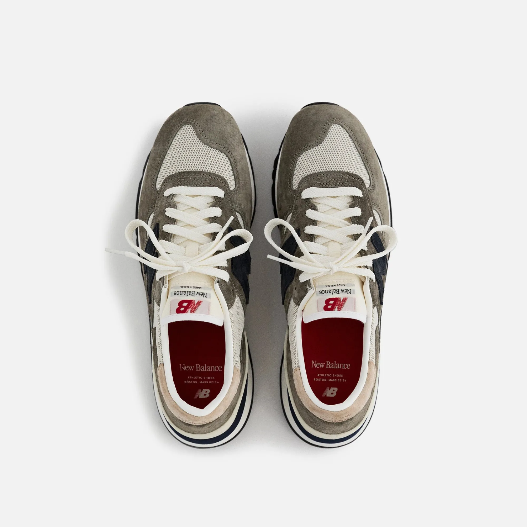 Clearance New Balance Made In Us 990 V1 Grey / Blue
