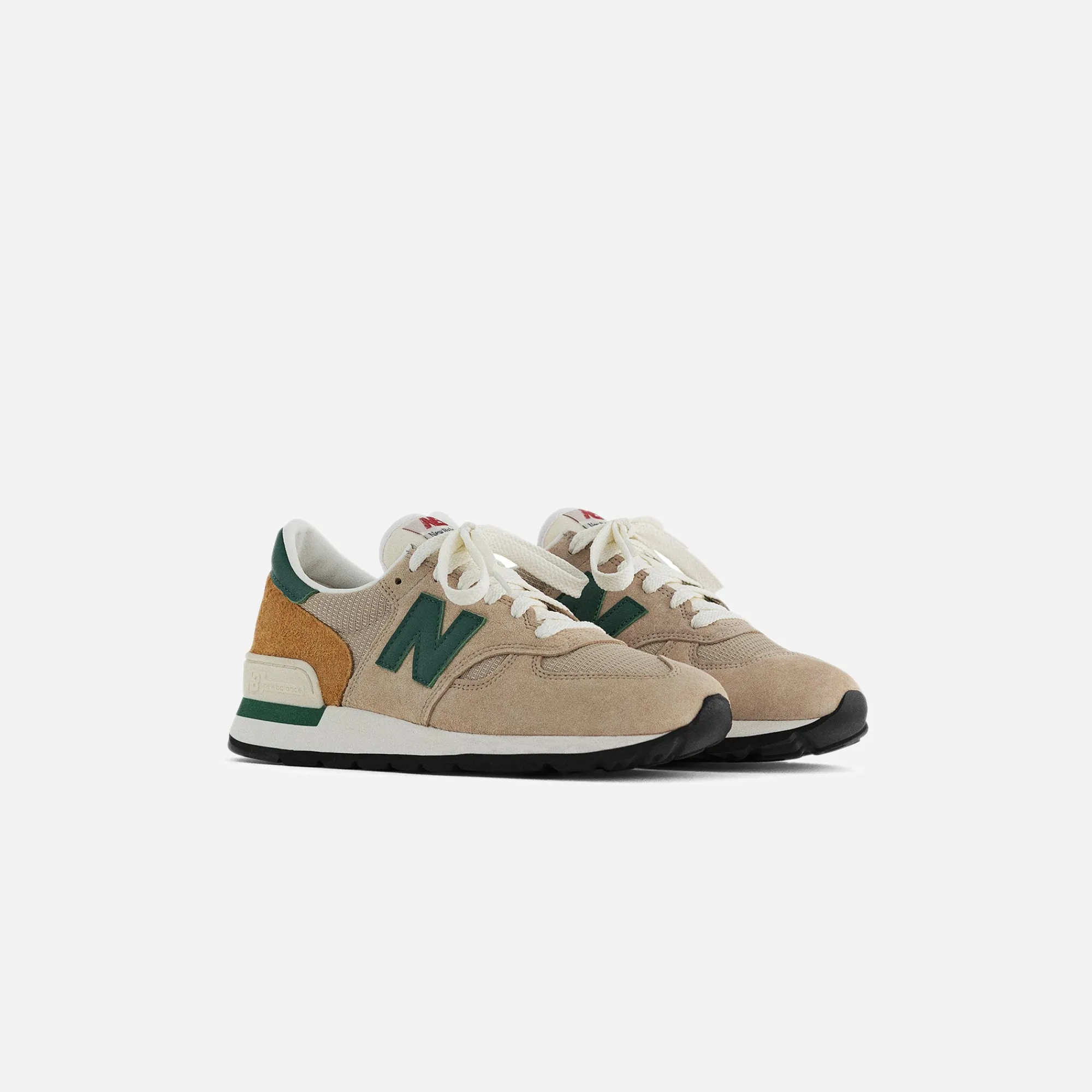 Outlet New Balance Made In Usa 990 V1 Tan / Green