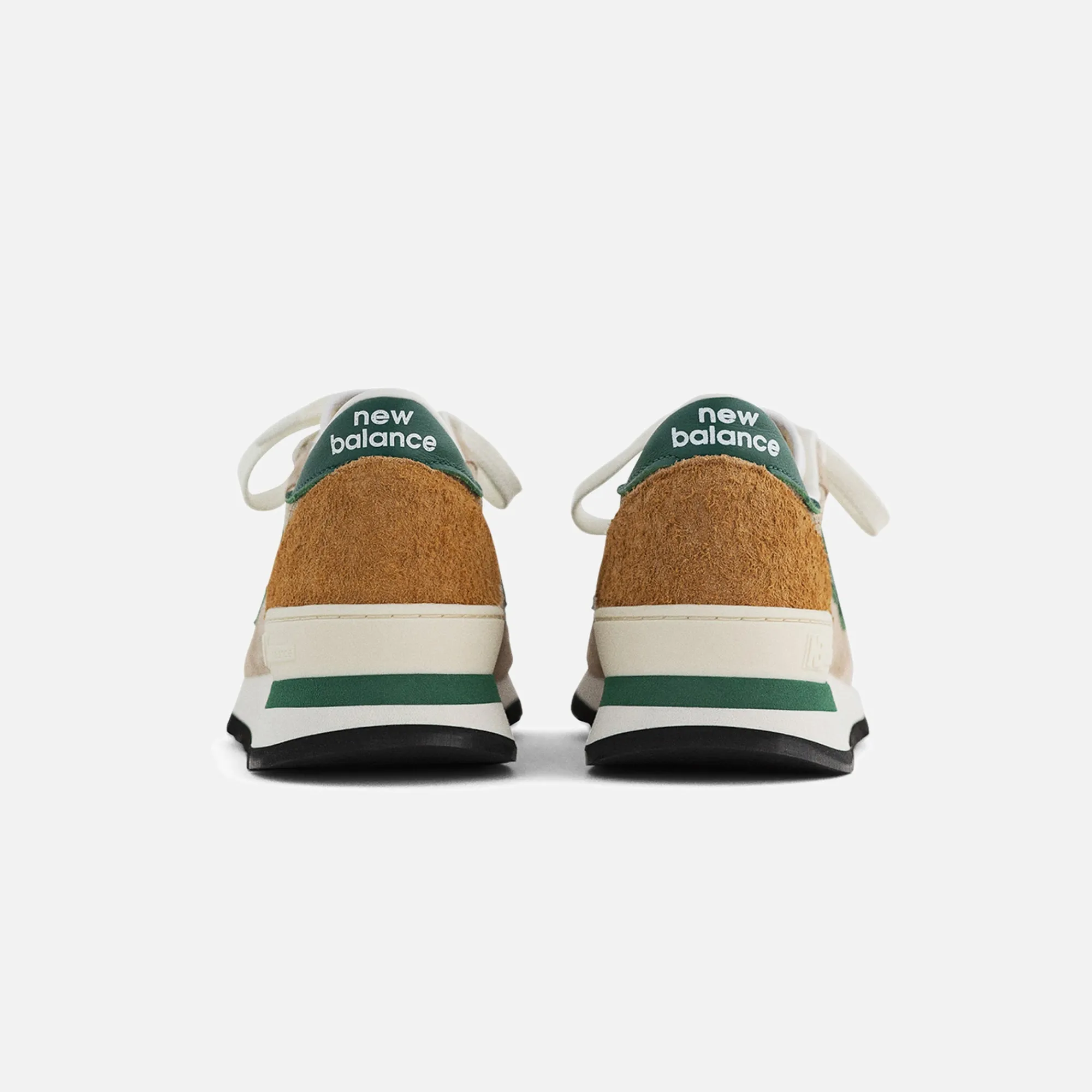 Shop New Balance Made In Usa 990 V1 Tan / Green