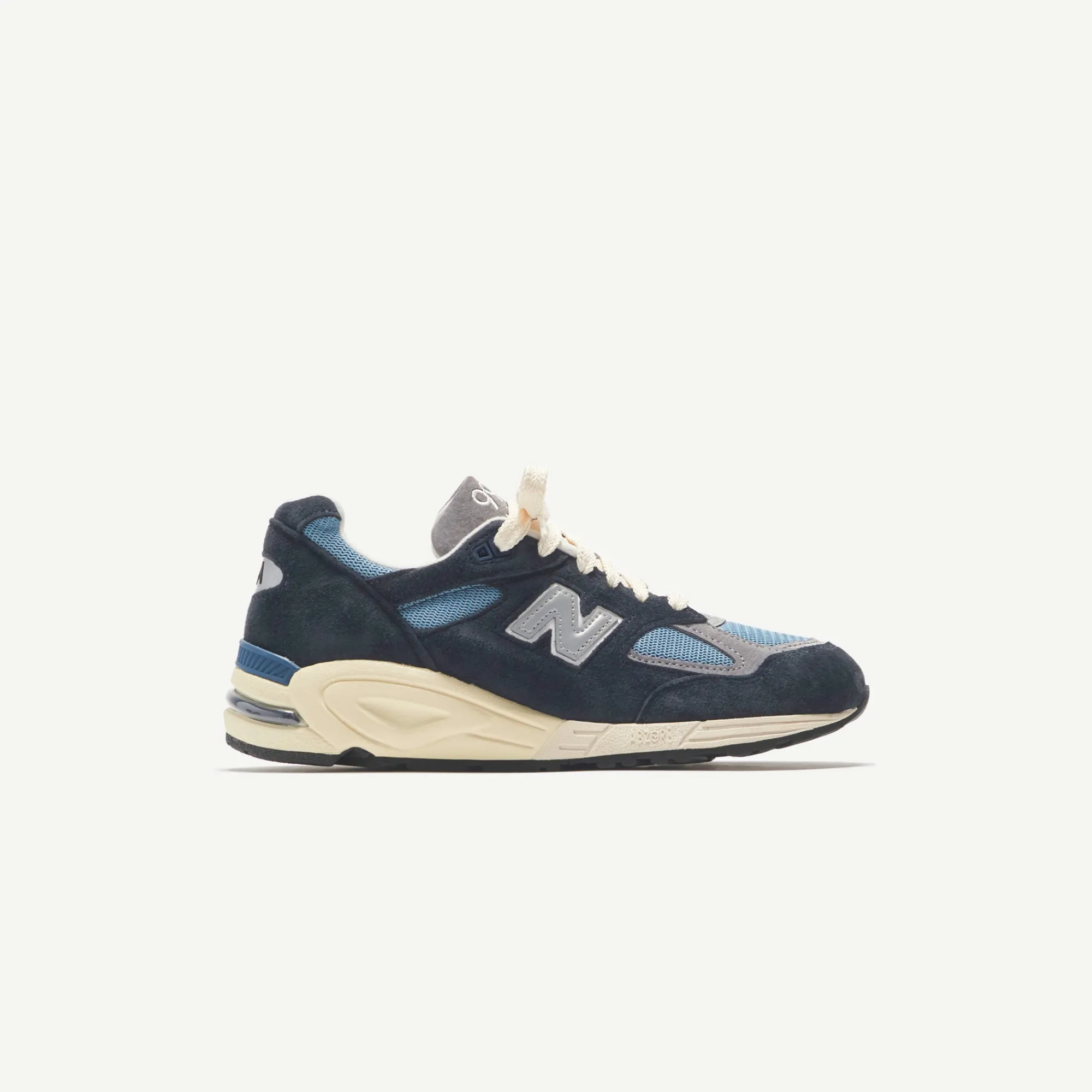 Sale New Balance Made In Usa 990Tb2 Navy / Light Blue/ Grey