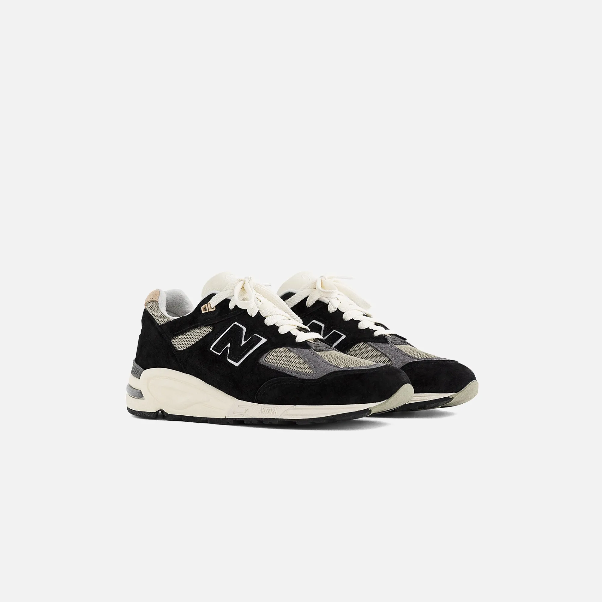 Flash Sale New Balance Made In Usa 990Te2 Black / Grey / Beige