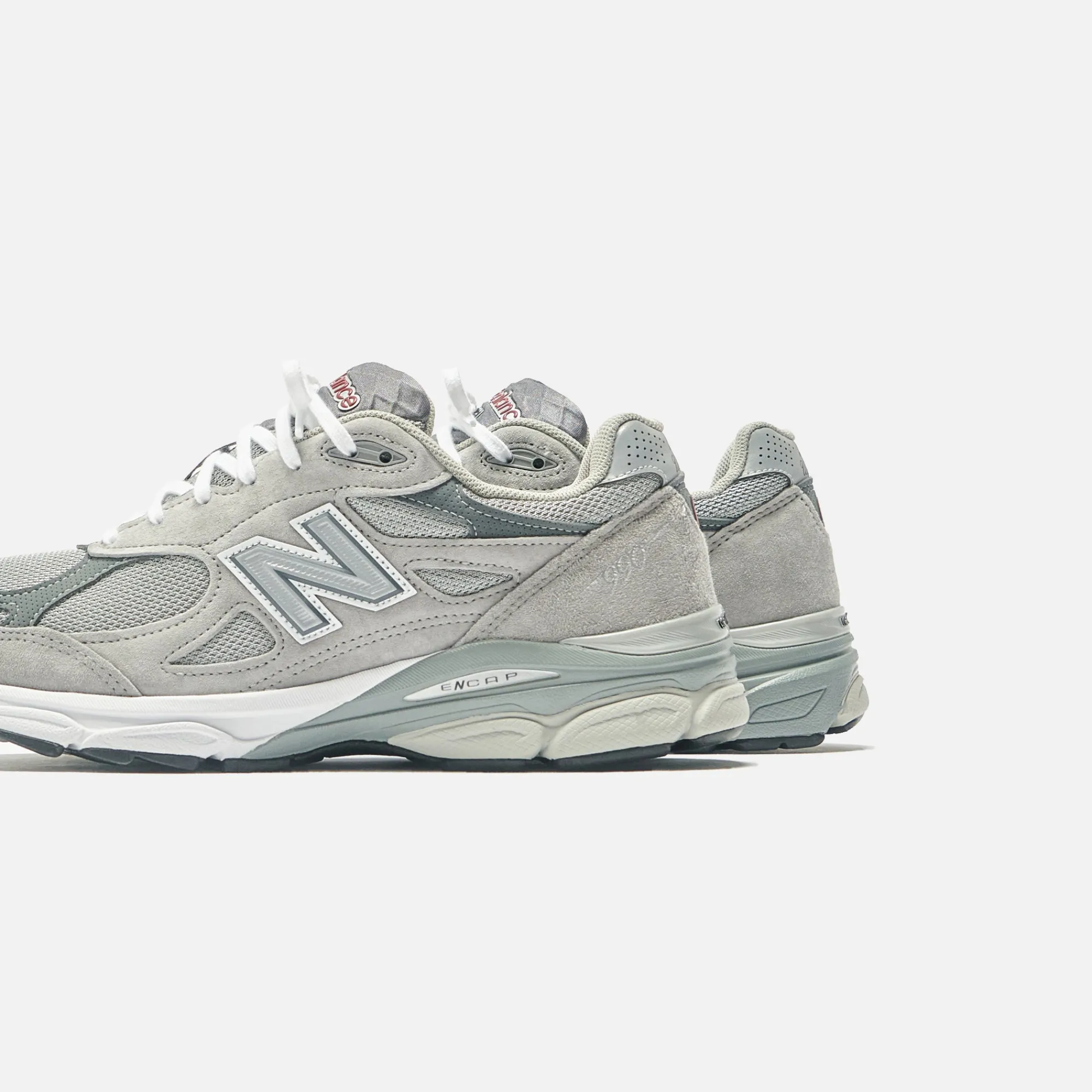 Discount New Balance Made In Usa 990V3 Grey / White