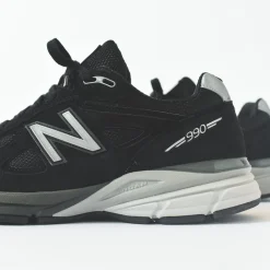 New New Balance Made In Usa Wmns 990 Black / Silver