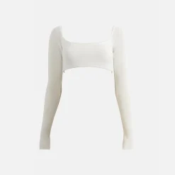 Outlet Staple u0026 Hue Mae Top White