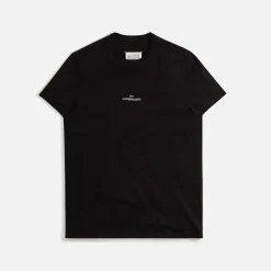 Online Margiela Mako Cotton Jersey Tee Black