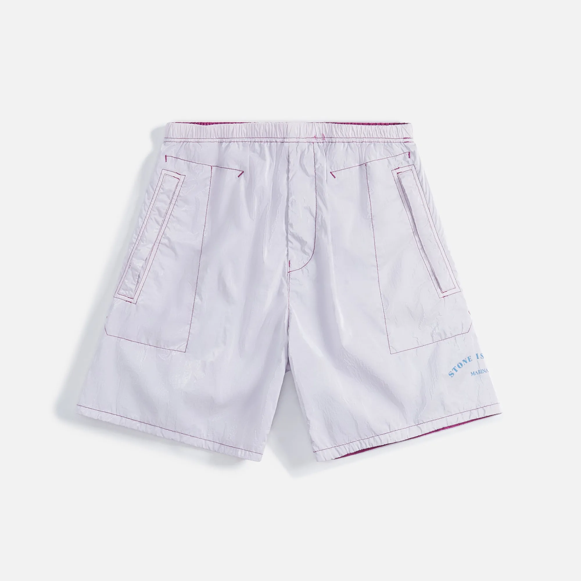 Fashion Stone Island Marina Bermuda Shorts Purple
