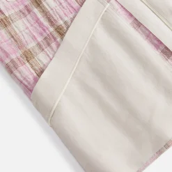Sale Nicholas Daley Mento Shirt Pink / Ivory Check