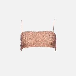 Online Retrofete Mera Top Dusty Peach