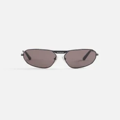 Fashion Balenciaga Metal Frame Wlogo Black