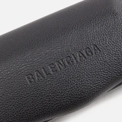 Fashion Balenciaga Metal Frame Wlogo Black