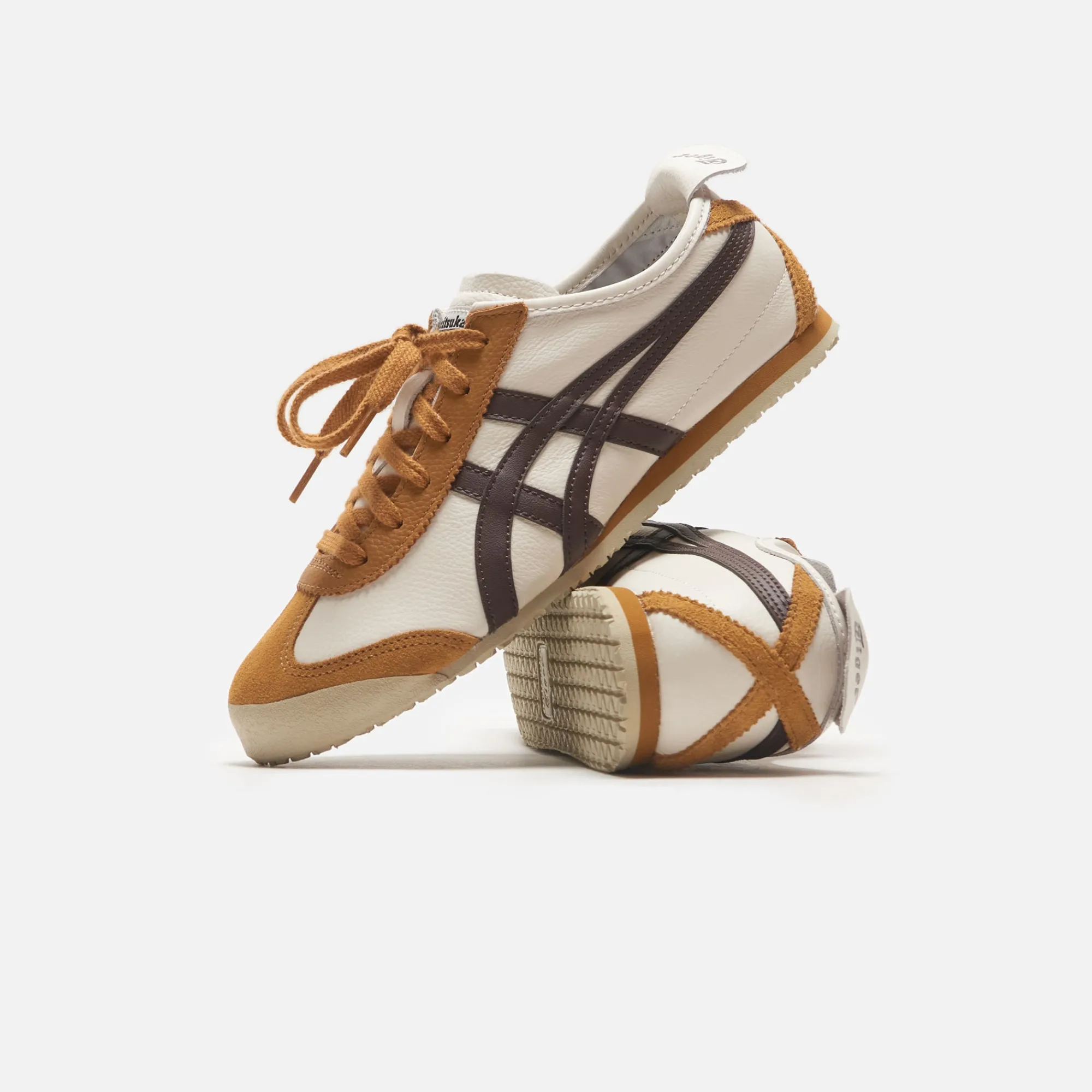 Shop Onitsuka Tiger Mexico 66 Cream / Licorice Brown