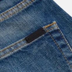 Outlet Saint Laurent Mick Jeans Authentic Vintage Blue