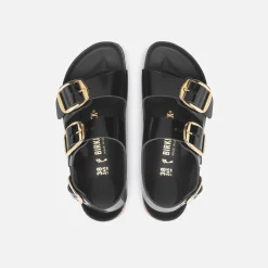 Best Sale Birkenstock Milano Big Buckle Black