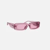 Clearance The Attico Mini Marfa Frames Powder Pink With Pink Lens