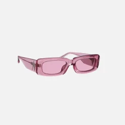 Clearance The Attico Mini Marfa Frames Powder Pink With Pink Lens