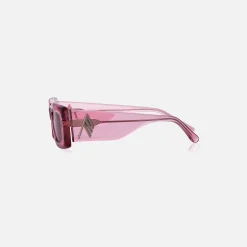 Clearance The Attico Mini Marfa Frames Powder Pink With Pink Lens