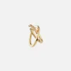 Fashion Alan Crocetti Mini Space Ear Cuff Left Gold
