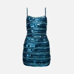 Flash Sale Retrofete Monae Dress Aqua Blue