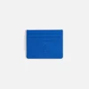 Cheap Casablanca Monogram Leather Card Holder Blue