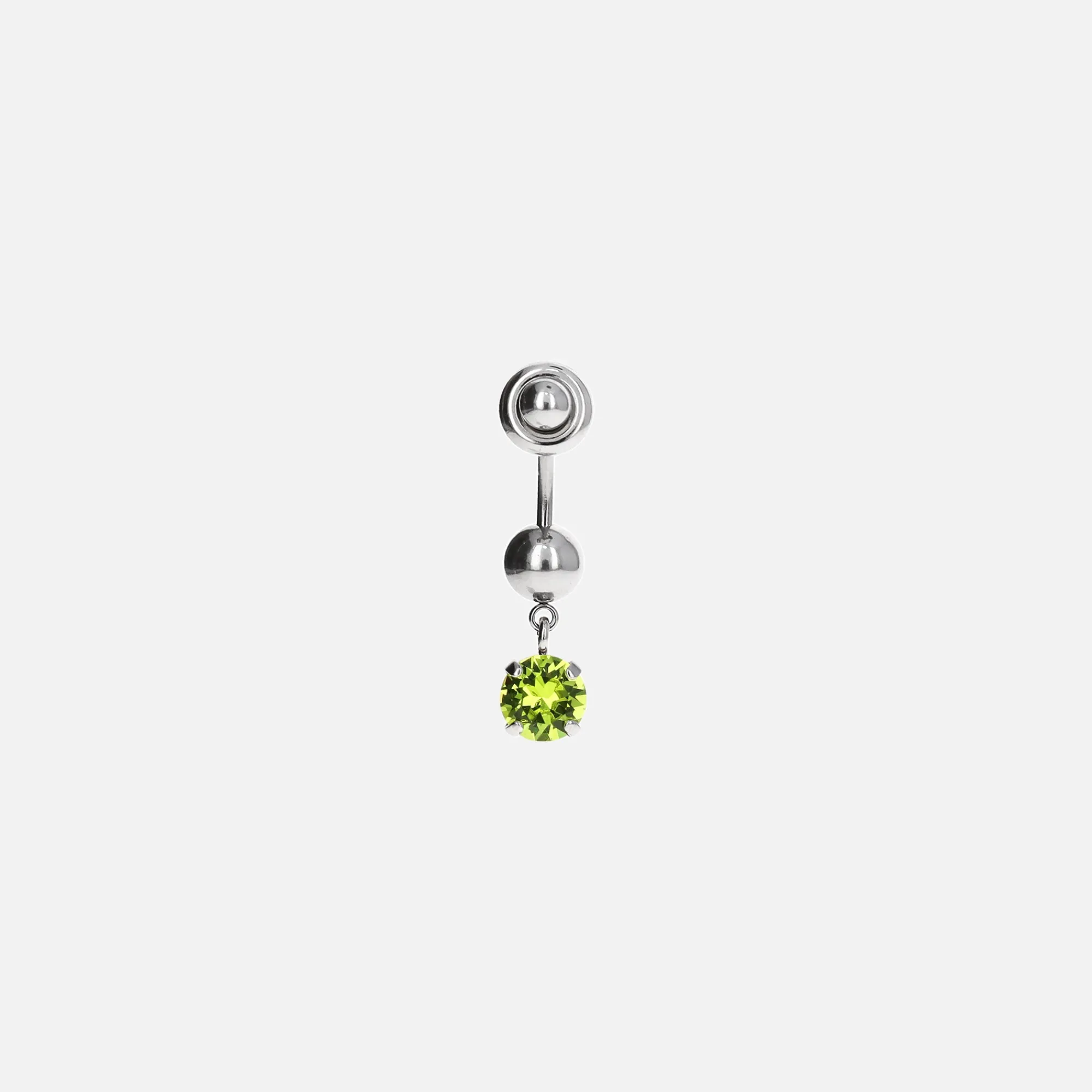 Shop Justine Clenquet Neil Earring Acid Green