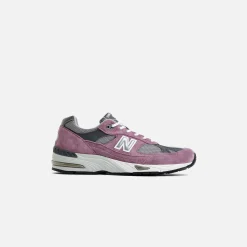 Best Sale New Balance New Wmns Balance 991 Pink / Grey