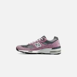 Best Sale New Balance New Wmns Balance 991 Pink / Grey