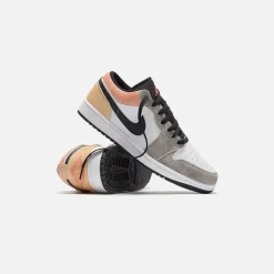 Online Jordan Nike Air1 Low Se Black / Sundial / Magic Ember / White