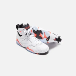 Outlet Jordan Nike Air7 Retro White / Infrared