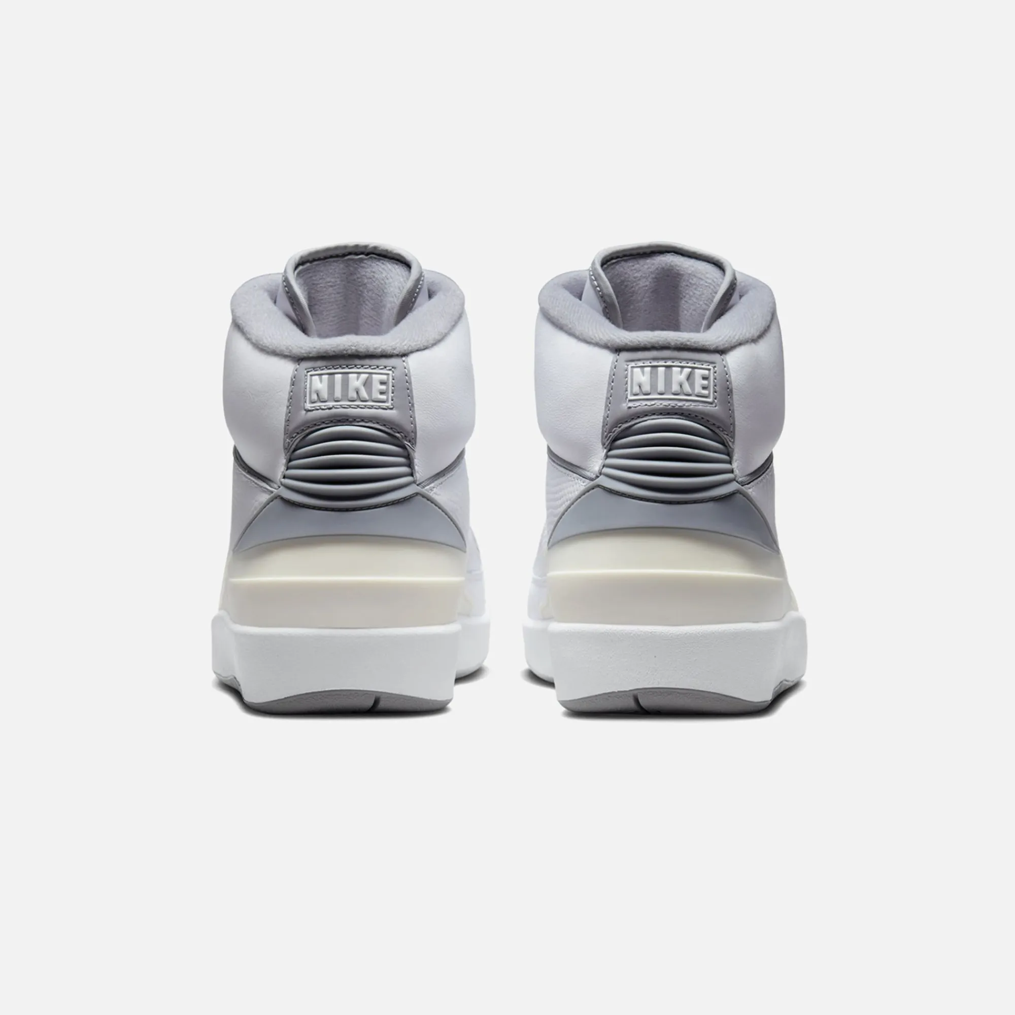 Best Sale Jordan Nike Air2 Retro White / Cement Grey / Sail / Black