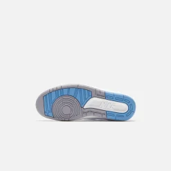 Shop Jordan Nike Air2 Retro Low White / University Blue / Cement Grey