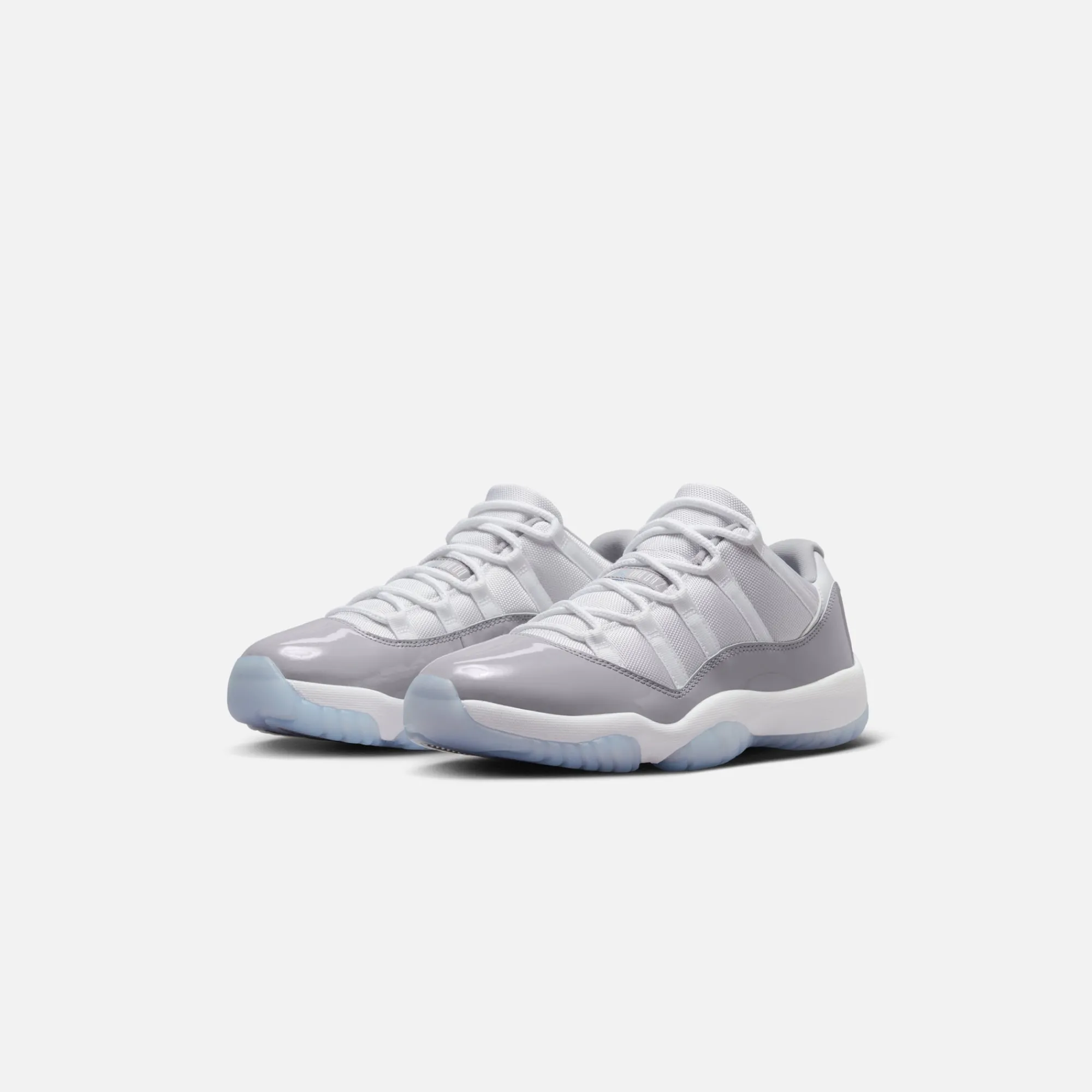 Best Jordan Nike Air11 Retro Low Cement Grey White / Cement Grey / University Blue