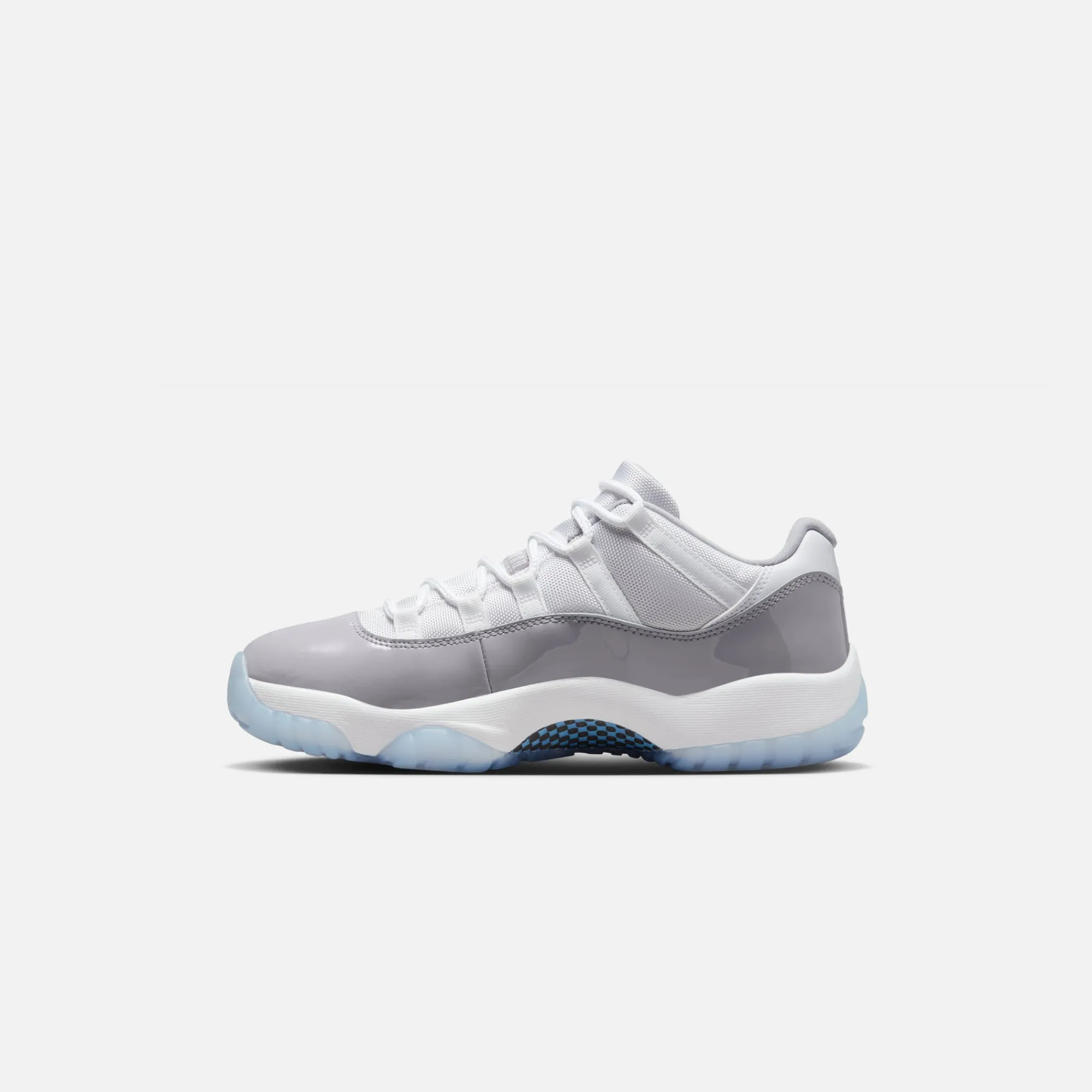 Best Jordan Nike Air11 Retro Low Cement Grey White / Cement Grey / University Blue